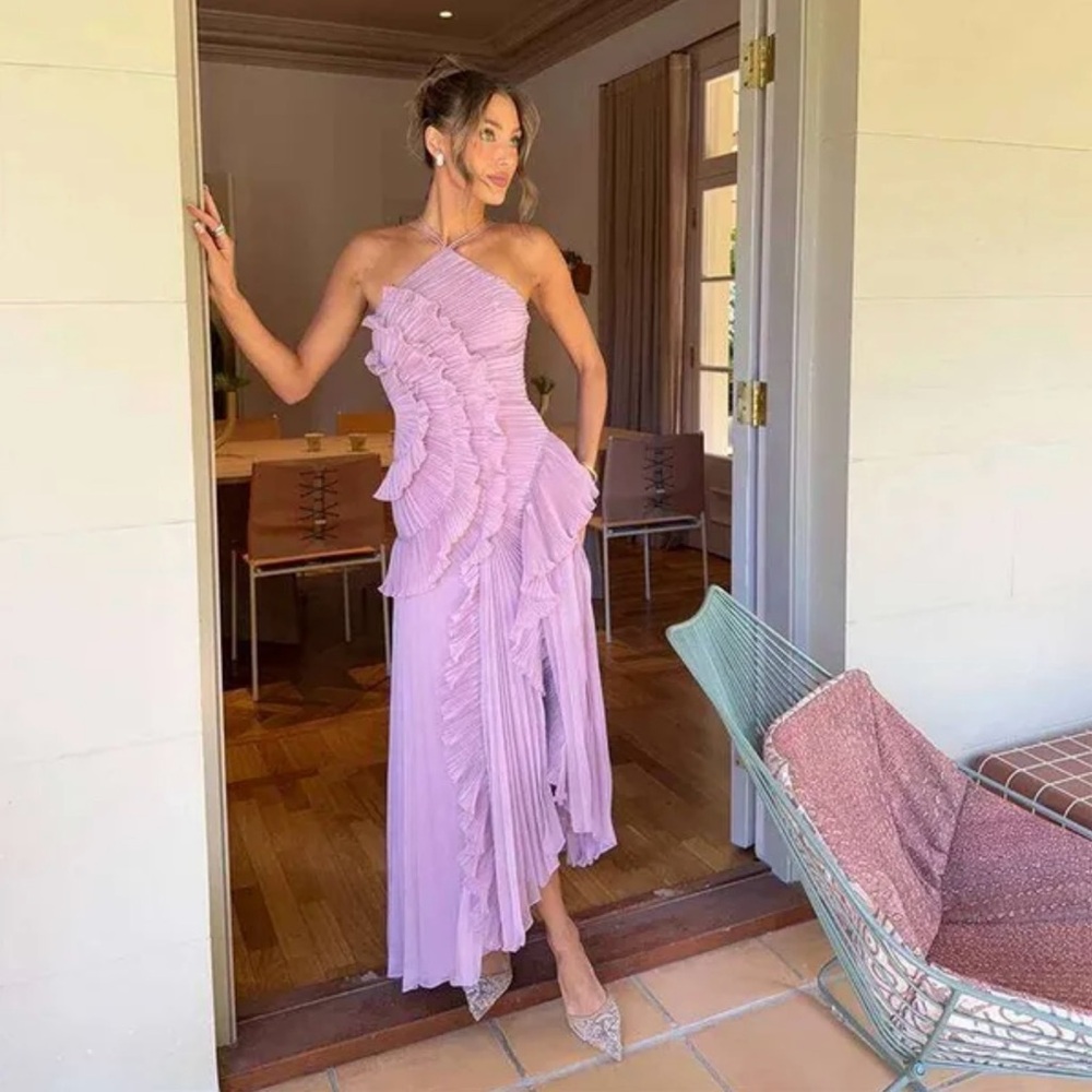 Elegant Ruffle Dress
